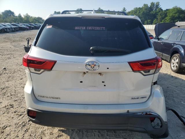 5TDJZRFH8JS888961 - 2018 TOYOTA HIGHLANDER SE Սպիտակ լուսանկար 6