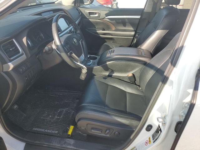 5TDJZRFH8JS888961 - 2018 TOYOTA HIGHLANDER SE Սպիտակ լուսանկար 7