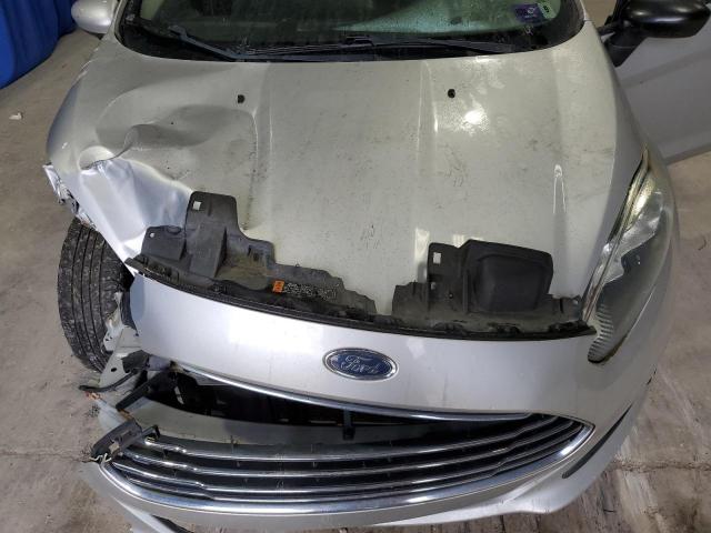 3FADP4BJ0JM113672 - 2018 FORD FIESTA SE SILVER photo 11