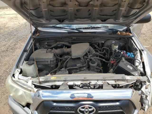 5TFJX4GN1FX041150 - 2015 TOYOTA TACOMA DOUBLE CAB PRERUNNER SILVER photo 11