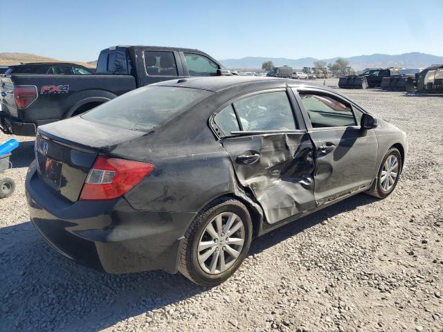 19XFB2F9XCE322291 - 2012 HONDA CIVIC EXL 黑色 照片 3