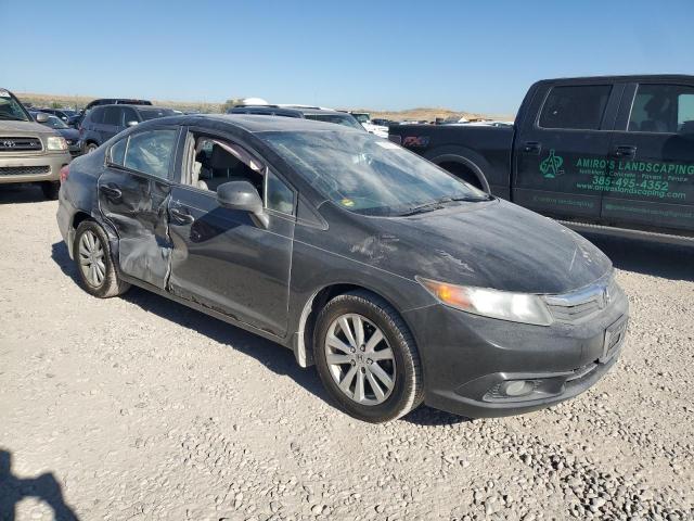 19XFB2F9XCE322291 - 2012 HONDA CIVIC EXL 黑色 照片 4