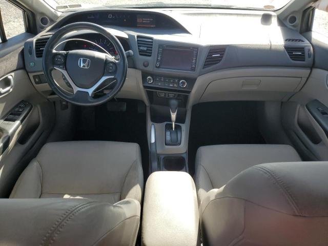 19XFB2F9XCE322291 - 2012 HONDA CIVIC EXL 黑色 照片 8