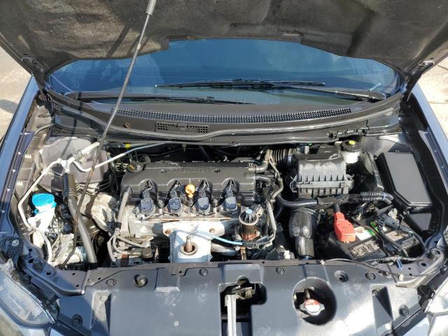 19XFB2F97FE204770 - 2015 HONDA CIVIC EXL ნაცრისფერი ფოტო 11