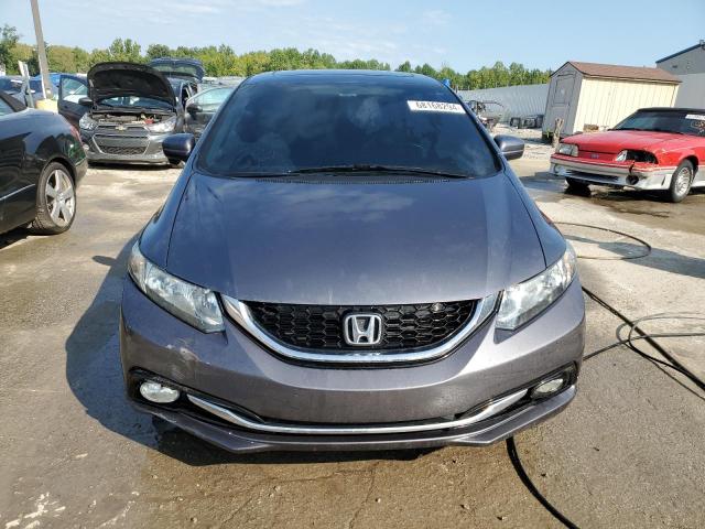 19XFB2F97FE204770 - 2015 HONDA CIVIC EXL ნაცრისფერი ფოტო 5