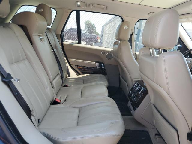 SALGS2VF5GA263311 - 2016 LAND ROVER RANGE ROVER HSE BLUE photo 11