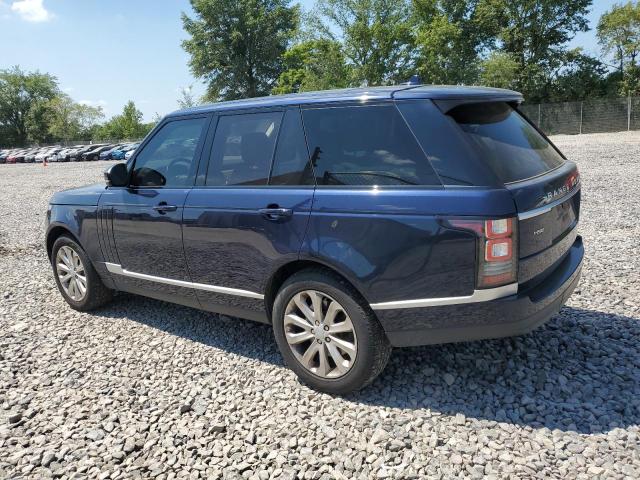 SALGS2VF5GA263311 - 2016 LAND ROVER RANGE ROVER HSE BLUE photo 2