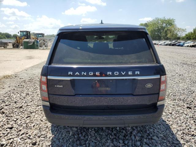 SALGS2VF5GA263311 - 2016 LAND ROVER RANGE ROVER HSE BLUE photo 6