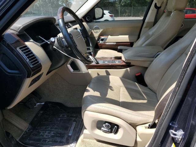 SALGS2VF5GA263311 - 2016 LAND ROVER RANGE ROVER HSE BLUE photo 7