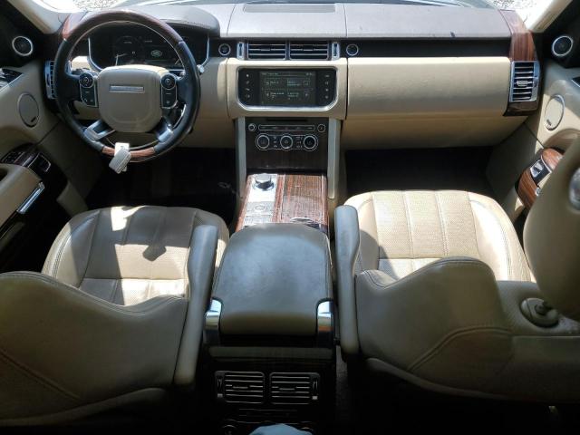 SALGS2VF5GA263311 - 2016 LAND ROVER RANGE ROVER HSE BLUE photo 8