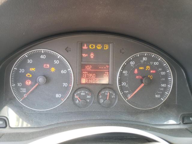 3VWRM71K98M151185 - 2008 VOLKSWAGEN JETTA SE SILVER photo 9