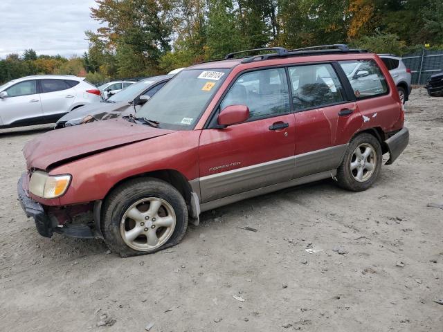JF1SF65502H722898 - 2002 SUBARU FORESTER S RED photo 1