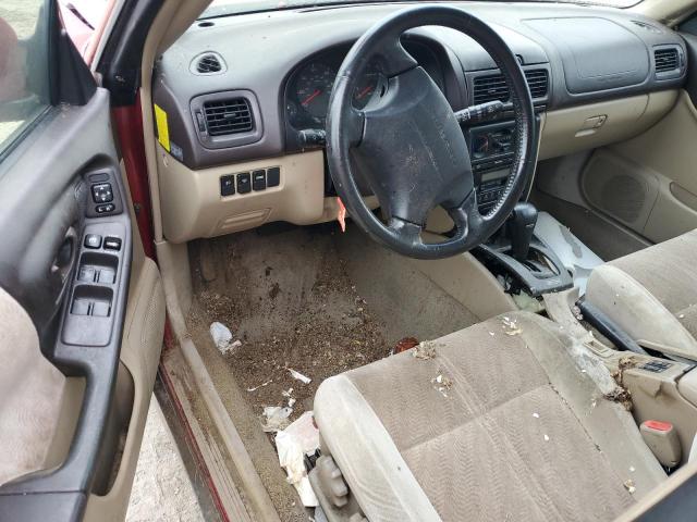 JF1SF65502H722898 - 2002 SUBARU FORESTER S RED photo 8