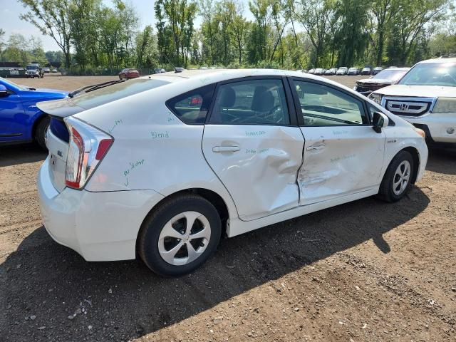 JTDKN3DU9E0366412 - 2014 TOYOTA PRIUS 白色 照片 3