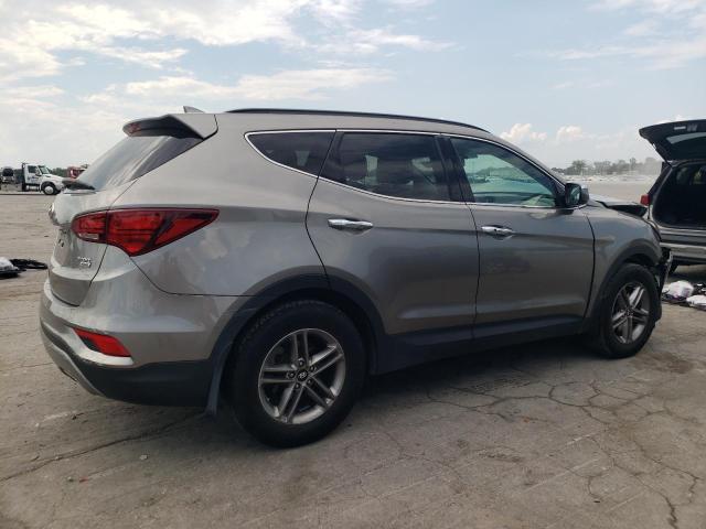 5NMZUDLB7JH077515 - 2018 HYUNDAI SANTA FE S GRAY photo 3