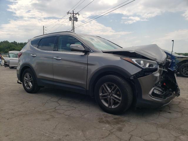 5NMZUDLB7JH077515 - 2018 HYUNDAI SANTA FE S GRAY photo 4