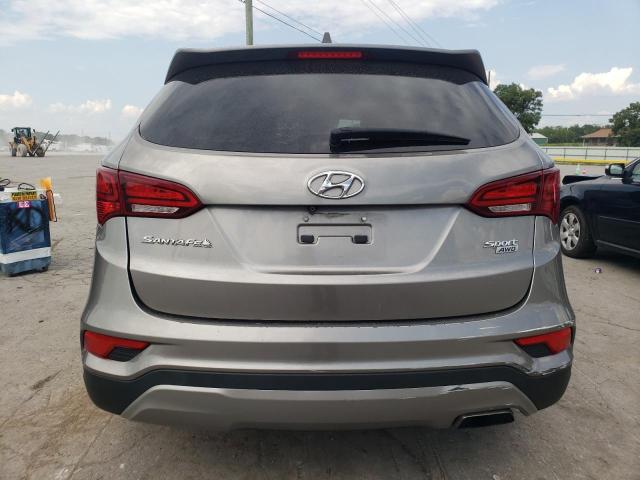 5NMZUDLB7JH077515 - 2018 HYUNDAI SANTA FE S GRAY photo 6
