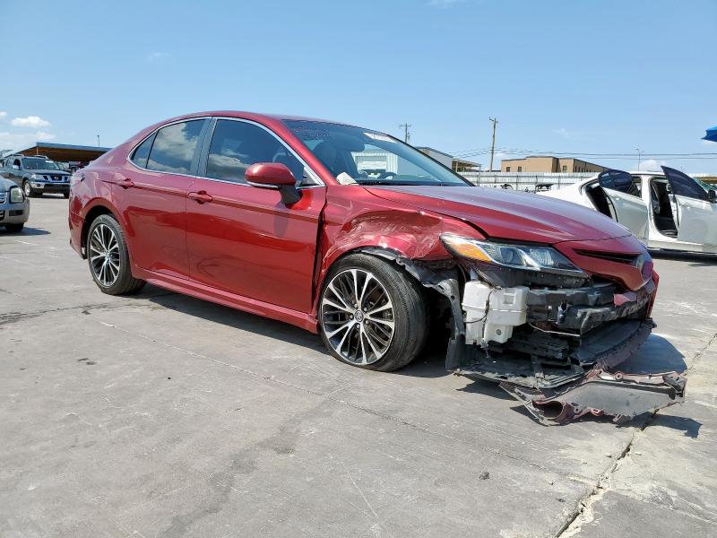 4T1B11HK4JU532245 - 2018 TOYOTA CAMRY L 栗色 照片 4