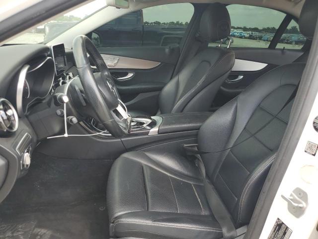 55SWF4KB2GU139944 - 2016 MERCEDES-BENZ C 300 4MATIC WHITE photo 7