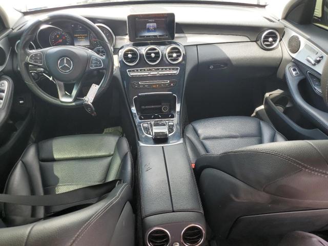 55SWF4KB2GU139944 - 2016 MERCEDES-BENZ C 300 4MATIC WHITE photo 8