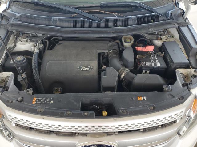 1FM5K7D84EGA48197 - 2014 FORD EXPLORER XLT Սպիտակ լուսանկար 12