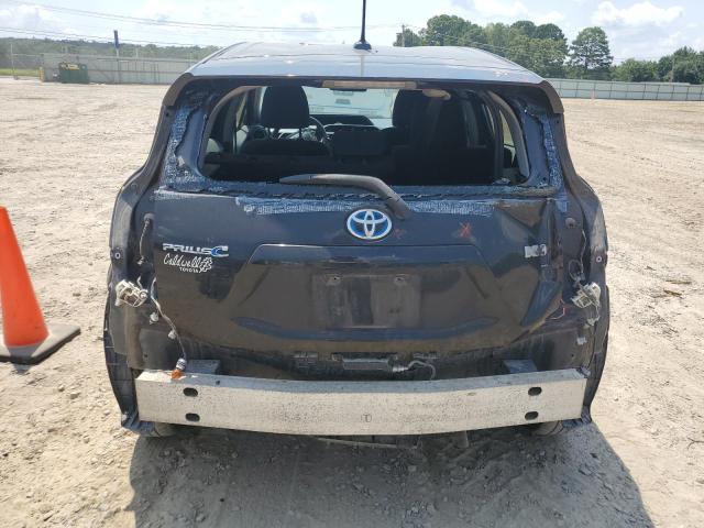 JTDKDTB39D1543112 - 2013 TOYOTA PRIUS C BLACK photo 6