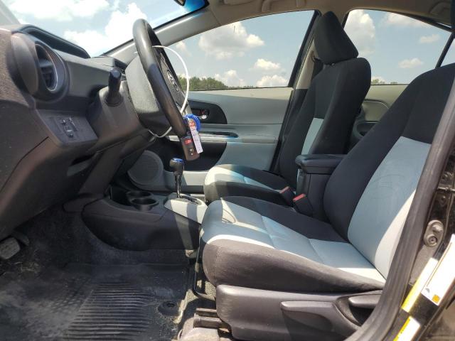 JTDKDTB39D1543112 - 2013 TOYOTA PRIUS C BLACK photo 7