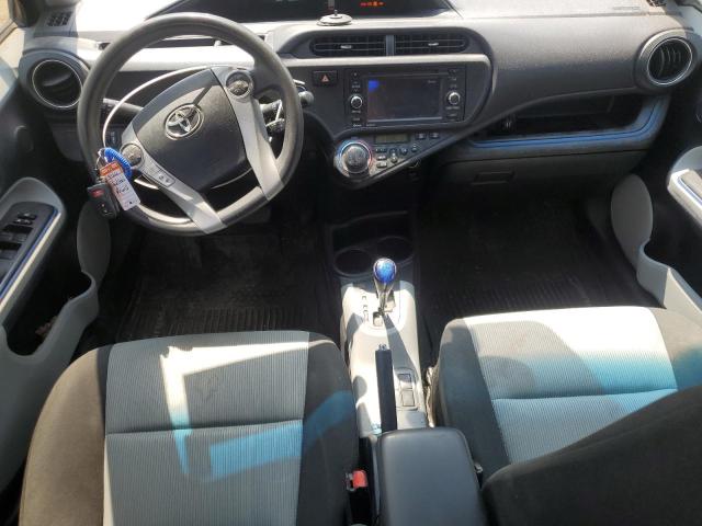 JTDKDTB39D1543112 - 2013 TOYOTA PRIUS C BLACK photo 8