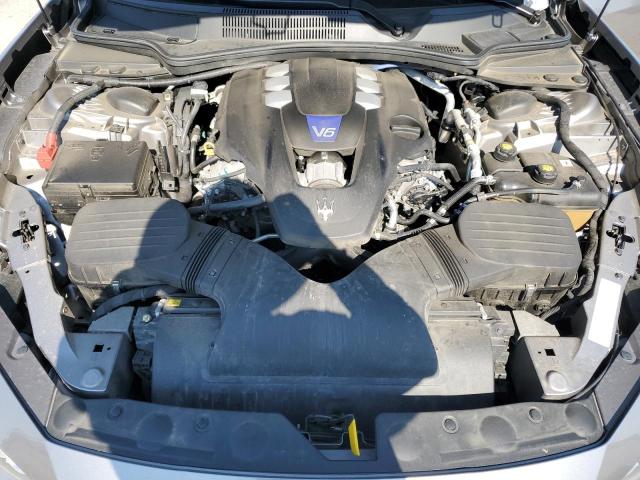 ZAM57YSA0K1314309 - 2019 MASERATI GHIBLI S ნაცრისფერი ფოტო 11