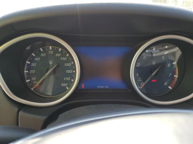 ZAM57YSA0K1314309 - 2019 MASERATI GHIBLI S ნაცრისფერი ფოტო 9