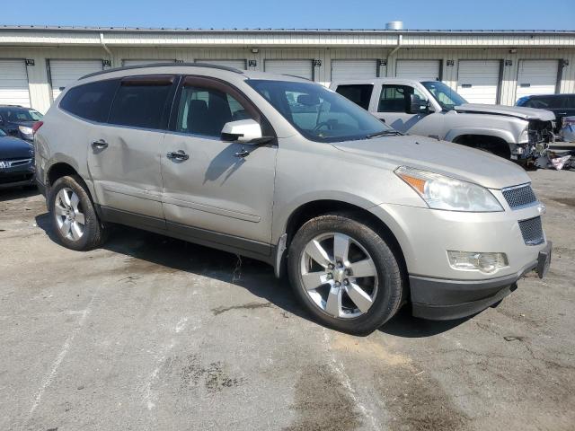 1GNKRGED5CJ174669 - 2012 CHEVROLET TRAVERSE LT TAN photo 4