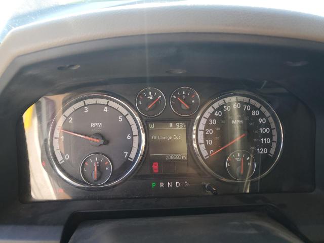 1C6RD7GP4CS129754 - 2012 DODGE RAM 1500 SLT ნაცრისფერი ფოტო 9