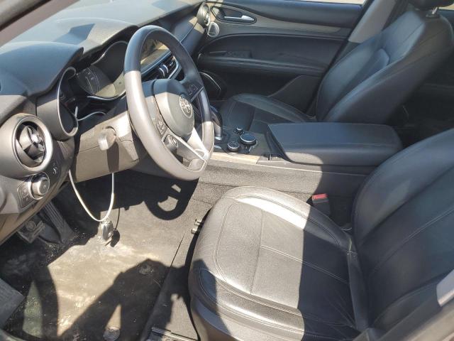 ZASFAKBNXJ7B98405 - 2018 ALFA ROMEO STELVIO TI Серый фото 7