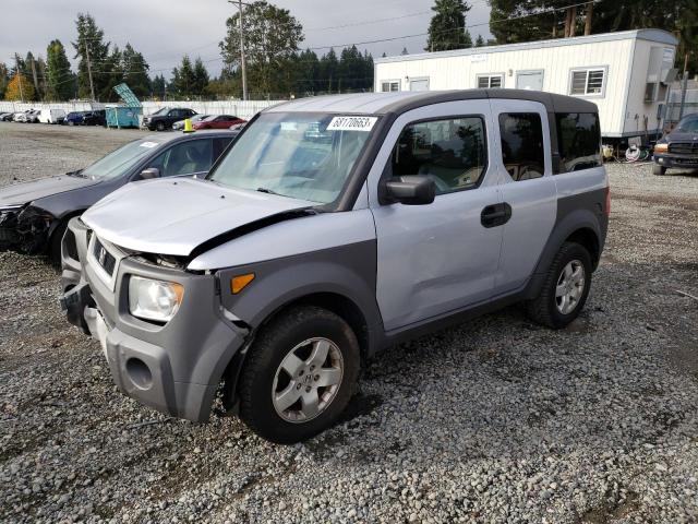 5J6YH18533L010620 - 2003 HONDA ELEMENT EX SILVER photo 1