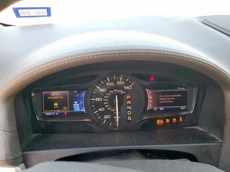 2LMDJ6JK4DBL23599 - 2013 LINCOLN MKX WHITE photo 9