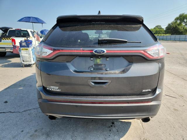 2FMPK3J96JBC46005 - 2018 FORD EDGE SEL Сірий фото 6