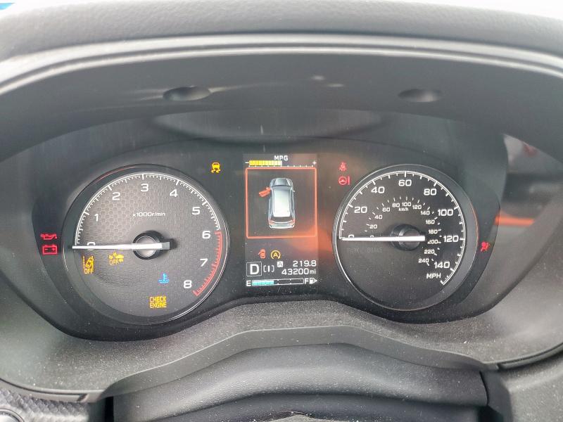 JF2SKADC6LH603054 - 2020 SUBARU FORESTER GREEN photo 9