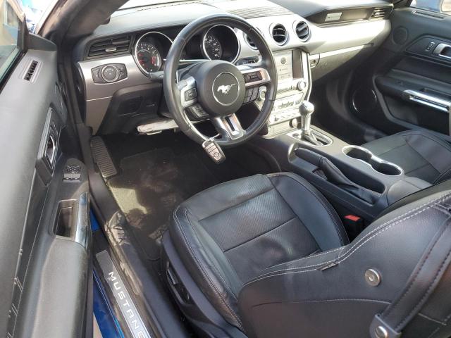 1FA6P8TH1K5180817 - 2019 FORD MUSTANG BLUE photo 8