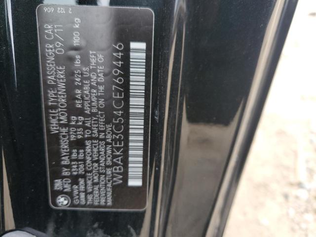 WBAKE3C54CE769446 - 2012 BMW 328 I BLACK photo 12