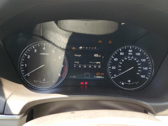 KMHGN4JE4FU099050 - 2015 HYUNDAI GENESIS 3.8L Beyaz fotoğraf 9