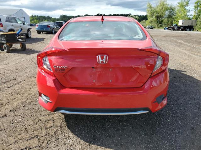 2HGFC1F3XKH650575 - 2019 HONDA CIVIC EX RED photo 6