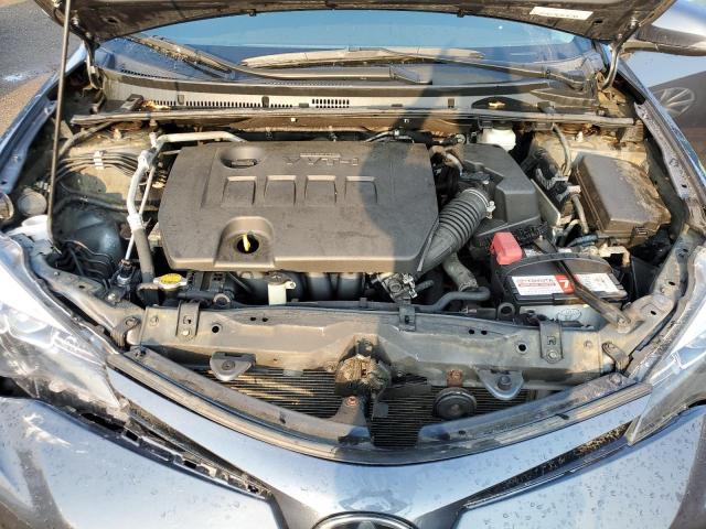 2T1BURHE8HC774595 - 2017 TOYOTA COROLLA L GRAY photo 11