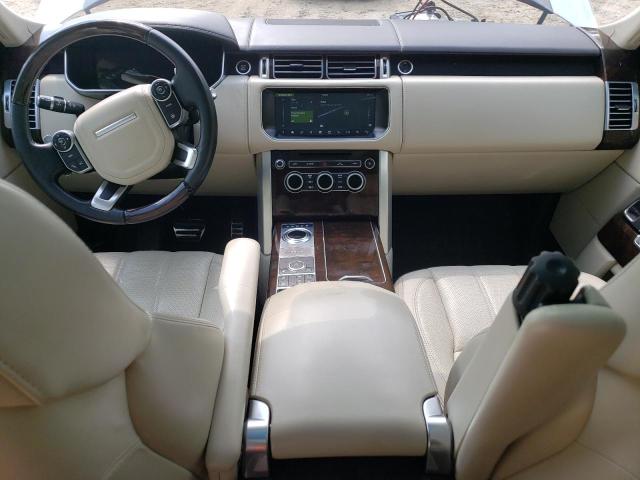 SALGV5FE2HA347120 - 2017 LAND ROVER RANGE ROVE AUTOBIOGRAPHY WHITE photo 8