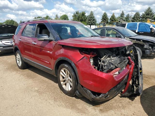 1FM5K8D82DGA11248 - 2013 FORD EXPLORER XLT RED photo 4