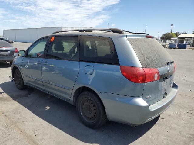 5TDZK23C18S185302 - 2008 TOYOTA SIENNA CE BLUE photo 2