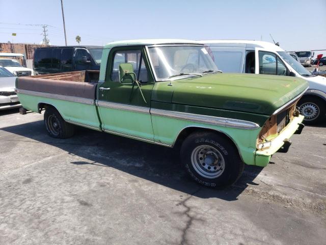 F10YRK01927 - 1971 FORD F-100 GREEN photo 4