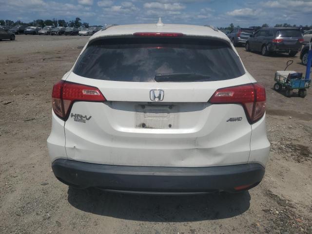 3CZRU6H78HM731777 - 2017 HONDA HR-V EXL WHITE photo 6