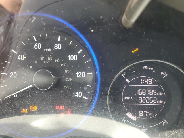 3CZRU6H78HM731777 - 2017 HONDA HR-V EXL WHITE photo 9