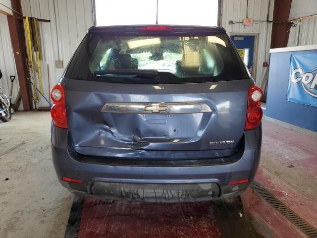 2GNALBEK6D6275555 - 2013 CHEVROLET EQUINOX LS BLUE photo 6