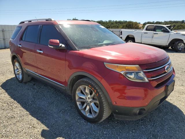 1FM5K8F80DGB34611 - 2013 FORD EXPLORER LIMITED 红色 照片 4